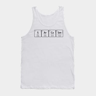 SArCaSm With Periodic Table Element Symbols Tank Top